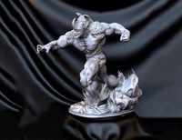 Rhino Marvel Miniatures 3D Model Ready to Print | 3D