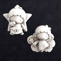 Baby star pendant  | 3D