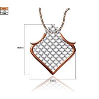 heart in your heart shape pendent PD-1149 | 3D
