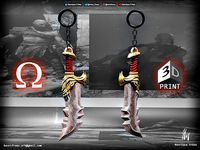 KRATOS BLADES OF CHAOS - GOD OF WAR PROP | 3D