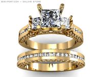 Wedding ring 3D Model
