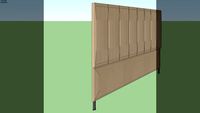 Cabeceira Box Casal Sevilha 140 CM Tca 60 PF Móveis