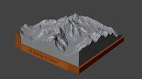 Pik Skalistiy | 3D