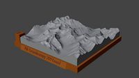 Pik Grandiozniyy | 3D