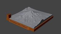 Mount Bolshaya Udina | 3D