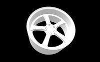 work equip e05 scalable and printable rim | 3D