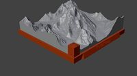 K2 Mountain | 3D