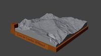 Cerro las Conchas | 3D