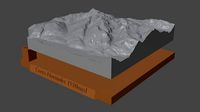 Cerro Huemules | 3D