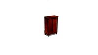 Biedermeier eikenhouten chiffonnière