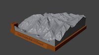 Gora Radzhi-Bek | 3D