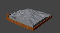 Gora Mungun-Tayga | 3D
