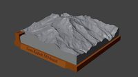 Gora Kazbek | 3D