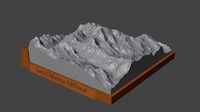 Gora Chimtarga | 3D