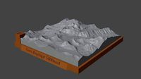 Gora Bogchigir | 3D