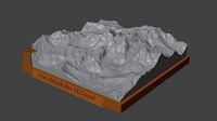 Gora Babash-Ata | 3D