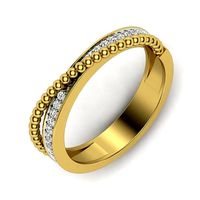 Eternity women dimond ring 3dm render detail | 3D