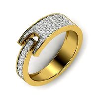 Eternity women dimond ring 3dm render detail | 3D