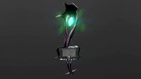 Eternal Staff - Low Poly 3D Model