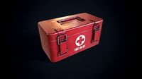 Metal first aid kit