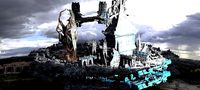 Sci-Fi City dystopia Rule city Statues 2