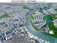 Ho Chi Minh Downtown Vietnam
