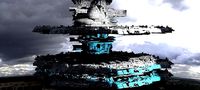 Sci-Fi City dystopia base Series Dark