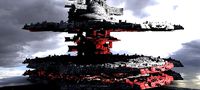 Sci-Fi City dystopia City Ship 8
