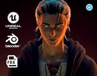 Eren Yeager - Game Ready  low-poly 3d model UE4