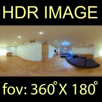 HDR Interior 3D Model