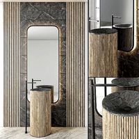 Bathroom furniture set 48