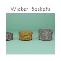 Wicker Baskets Set