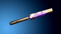 Energy Baton-Sword Low-Poly PBR Textures