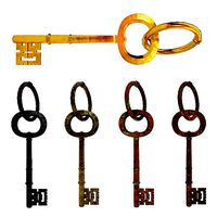 Antique old key 3d model