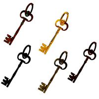 Antique key 3d model