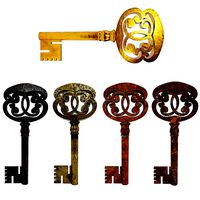 Antique old key 3d model