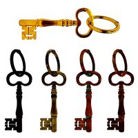 Antique old key 3d model