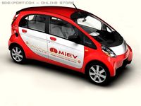 Mitsubishi i i MIEV 3D Model