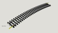 HORNBY R608 3rd Rad Standard Curve