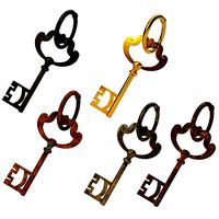 Antique old key 3d model