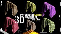 30 patterned fabric material  sbsar and sps