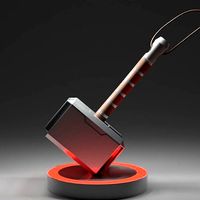 Thor Hammer with Full Texture