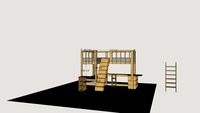 triple bunkbed