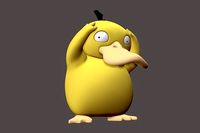 Psyduck 3D printing | 3D