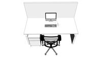 Werkplek 180x80