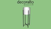 CACHEPOT DECORATTO LÓTUS