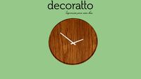 RELOGIO DECORATTO WOODS