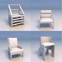 Chair couch 3D Model