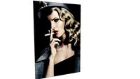 52590 Picture Glass Smokey Lady 120x80