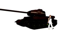 Танк Т-34 (брак - 6 катков)